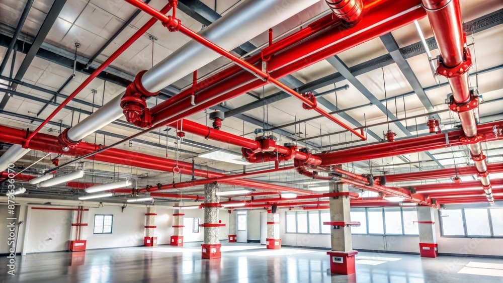 Warehouse Automatic Sprinkler Protection Grid